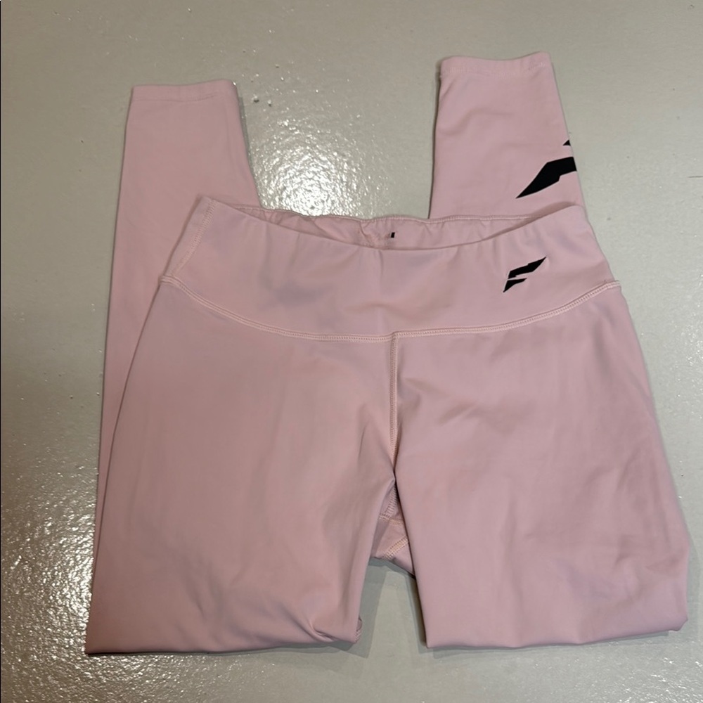Flag Nor Fail Blush Pink XL Leggings embroidered logo